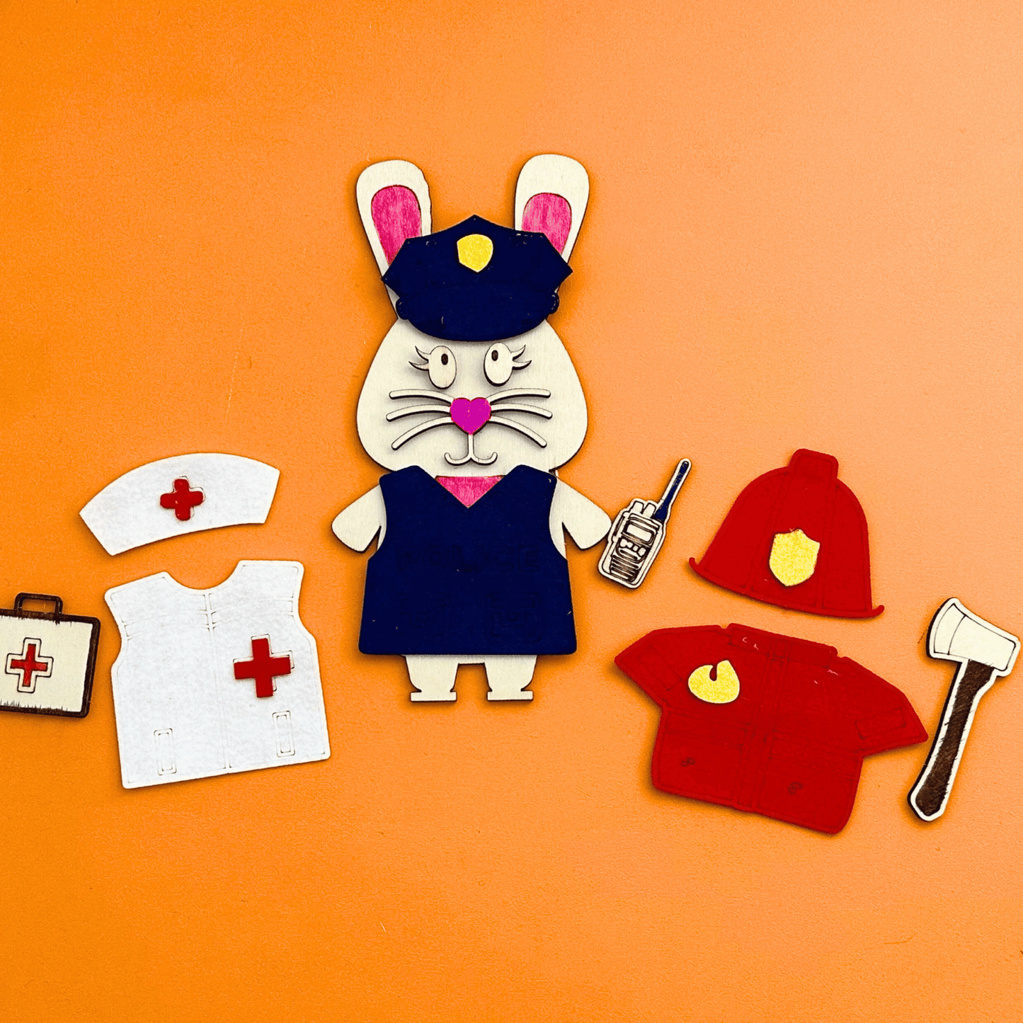 Set of 10 - Emergency Bunny