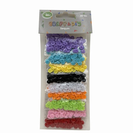 Matte Coloured Sequins - Multi-pack
