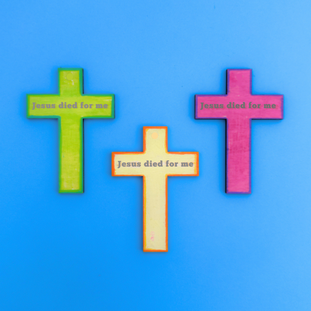 Set of 10 - Cross Magnet