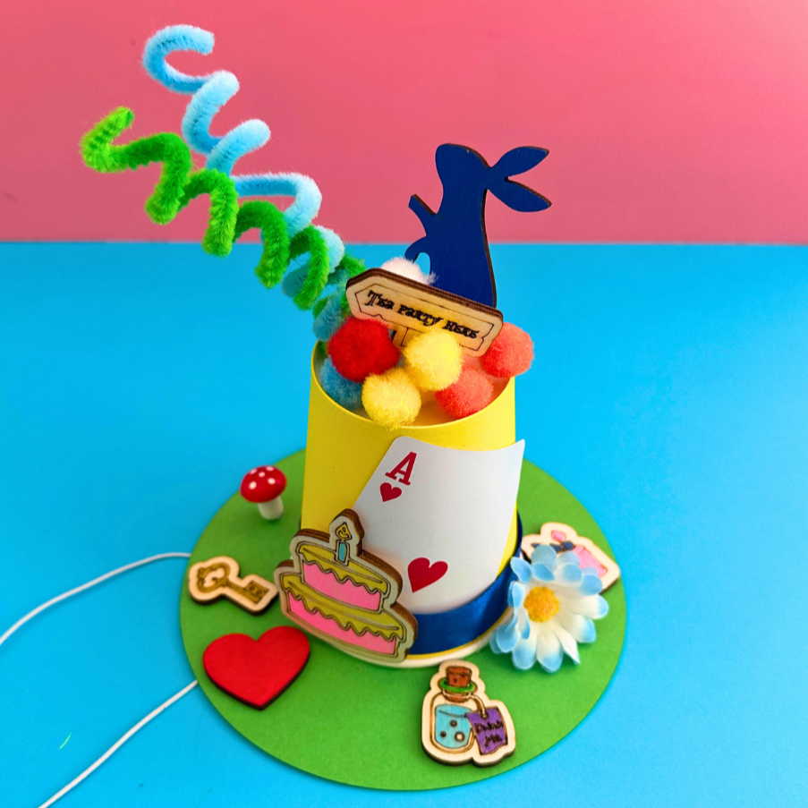 Set of 10 - Mad Hatter's Tea Party Hat