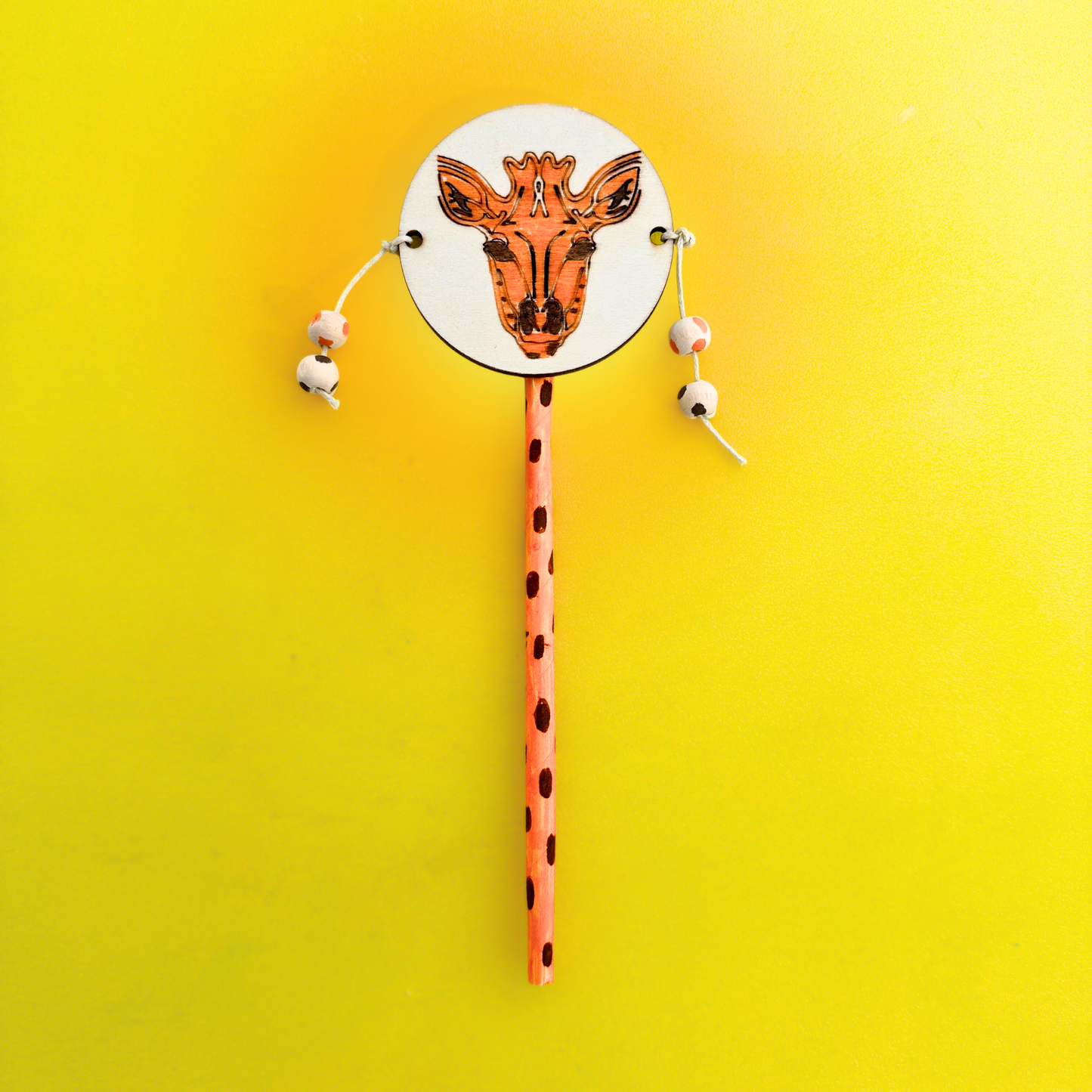 Set of 10 - Animal Spin Drum