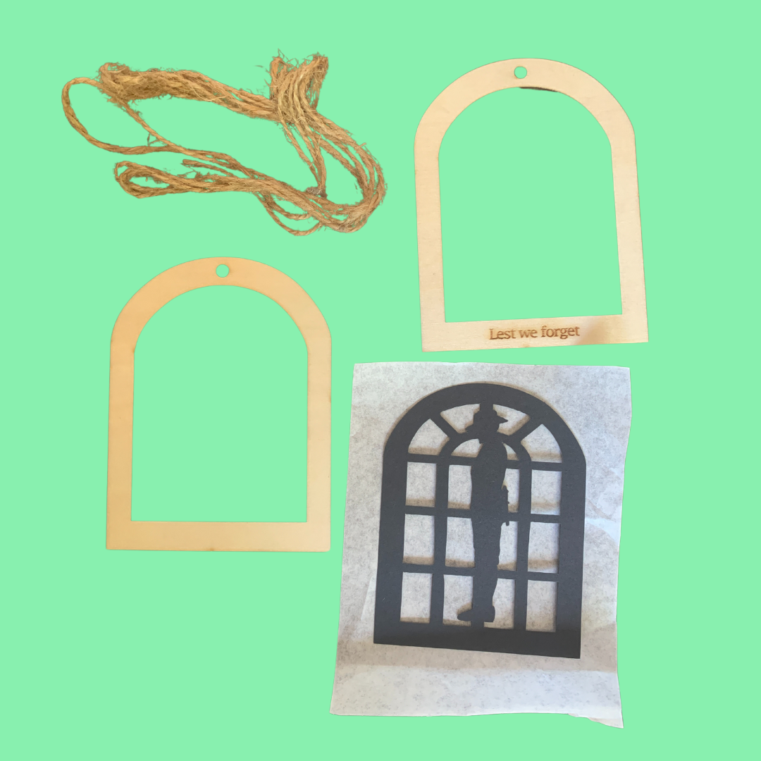 ANZAC Soldier Art Frame