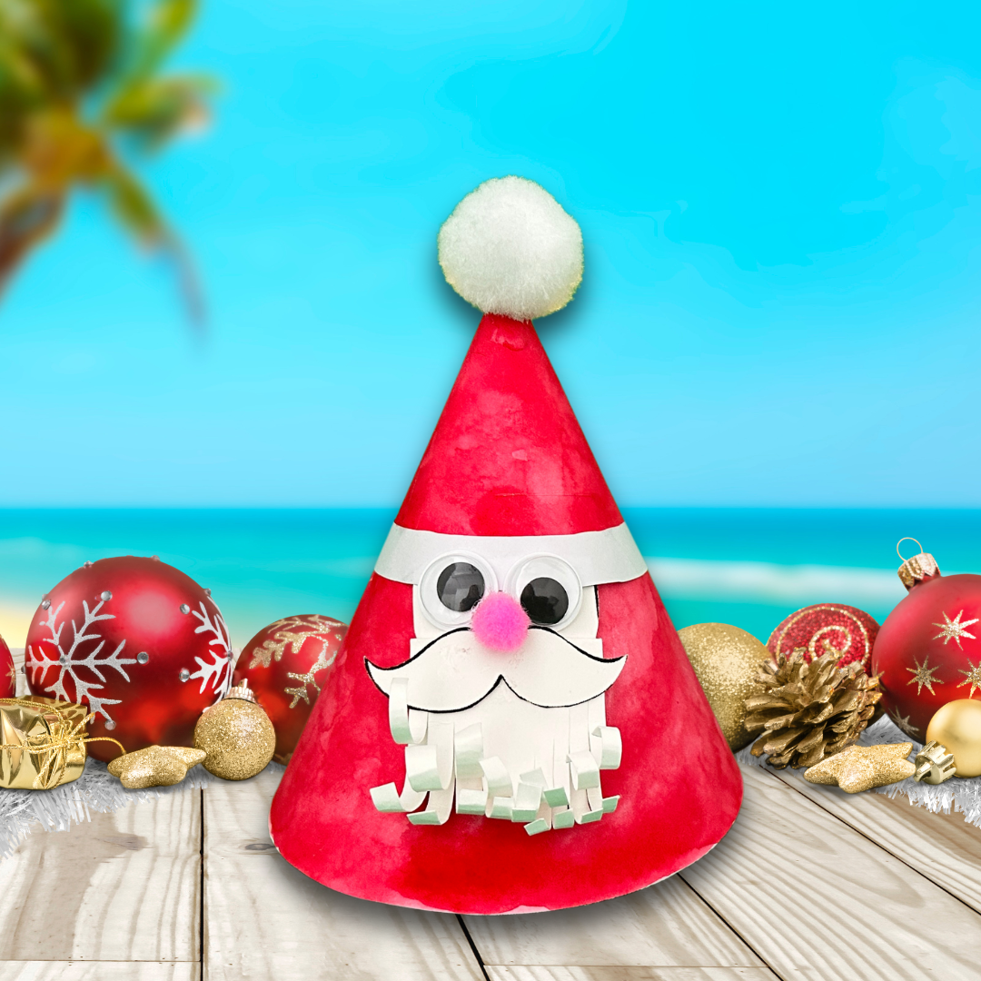 Santa Cone Printable