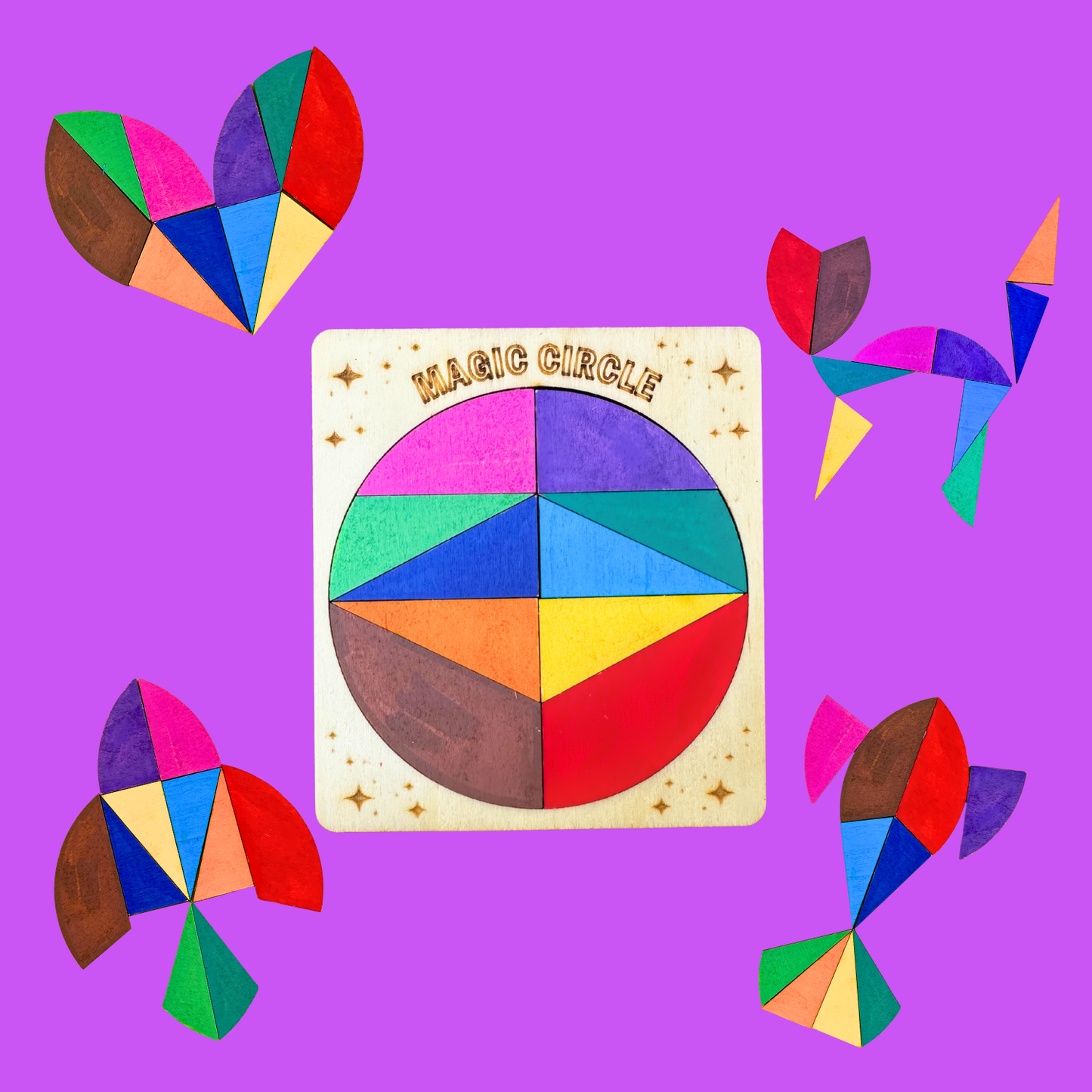 Set of 10 - Tangram