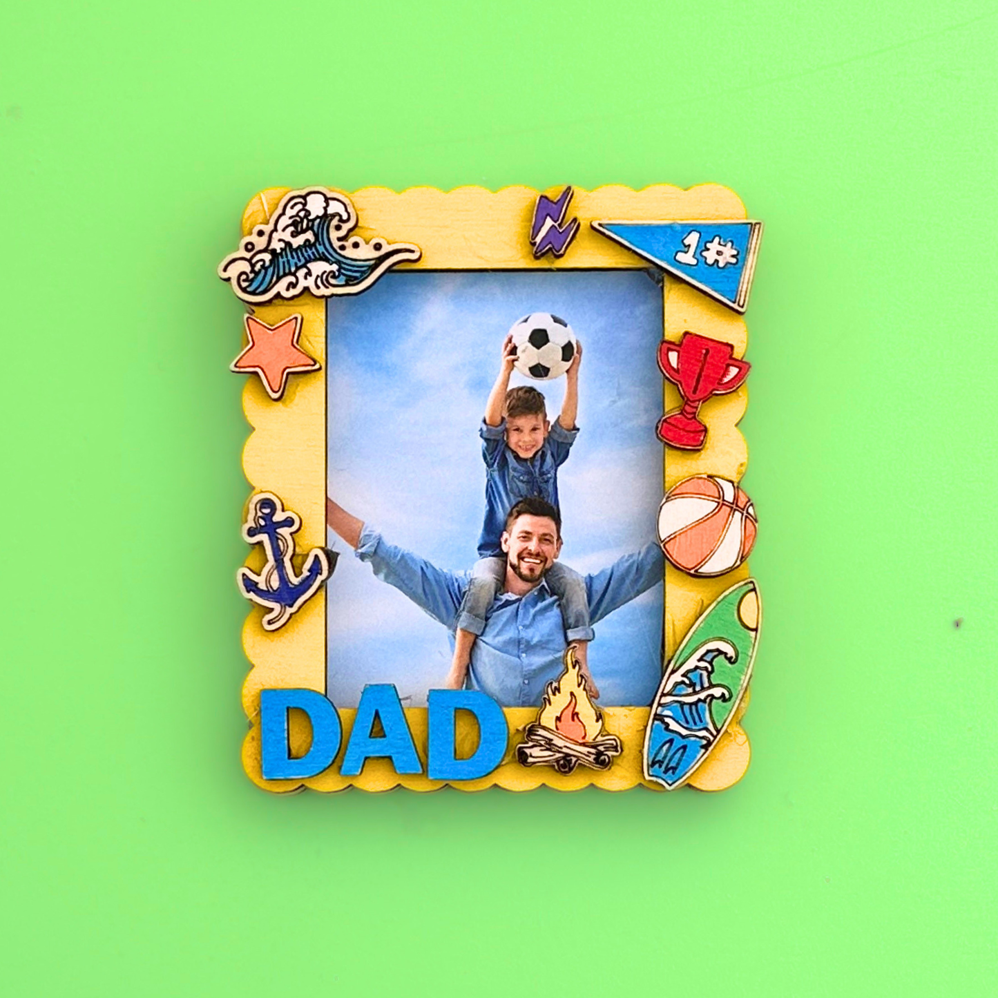Set of 10 - Dad Photo Frame