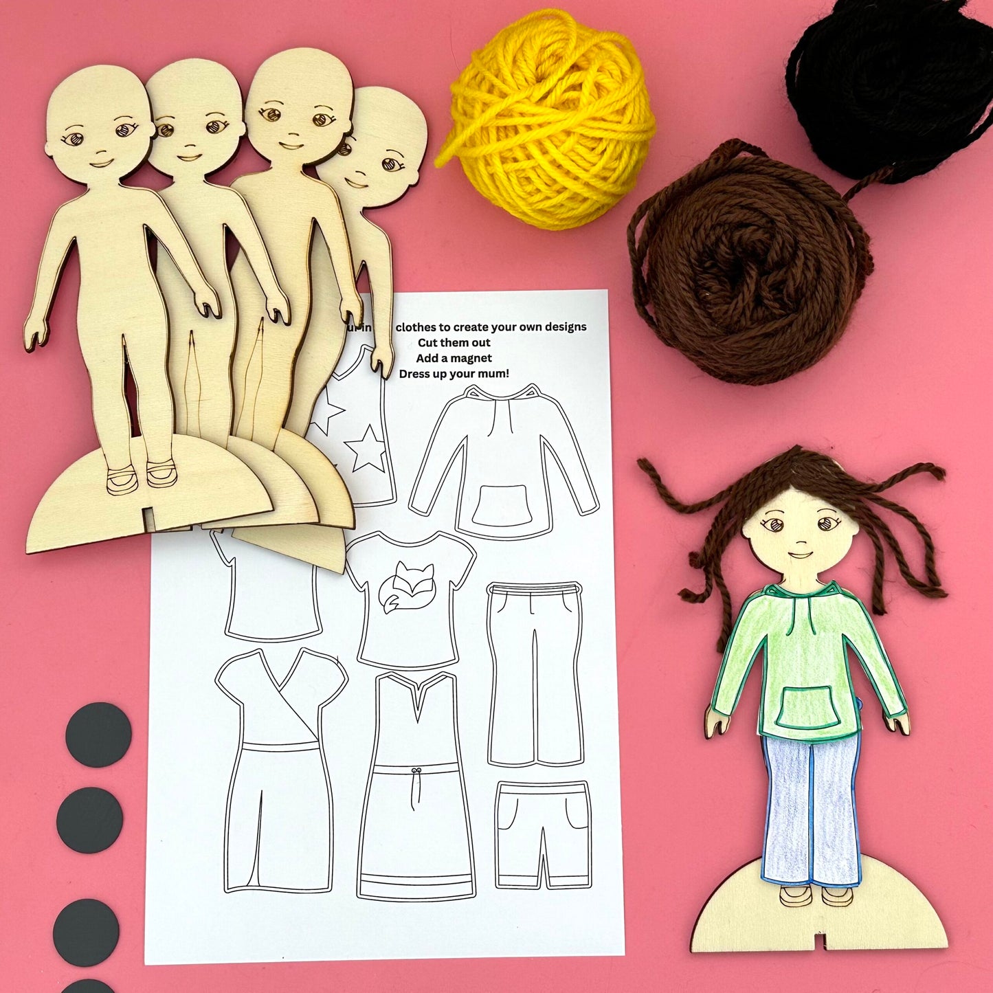 Dress Up Mum Craft Mother's Day