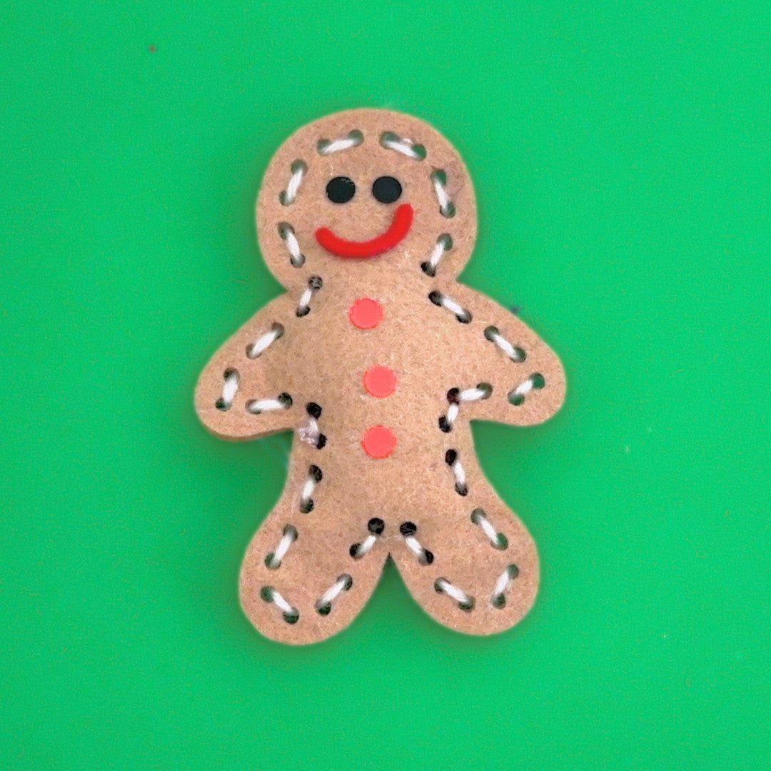 Gingerbread Man Plushie