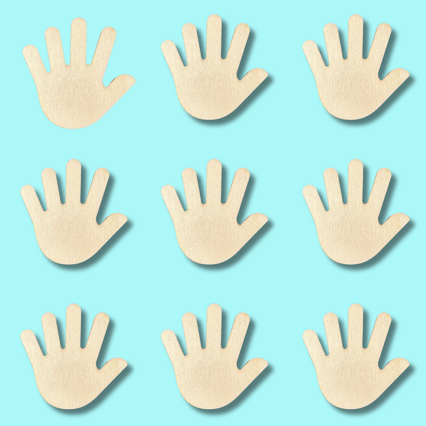 Hand Basic Wood Shape