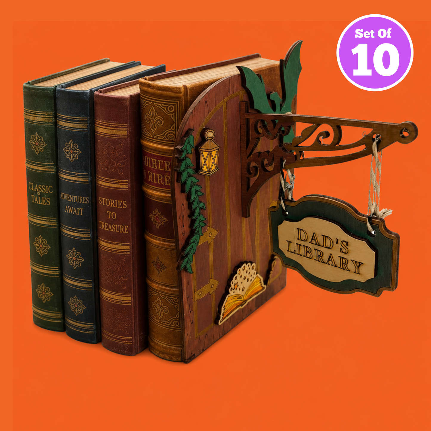 Set of 10 - Book Stand