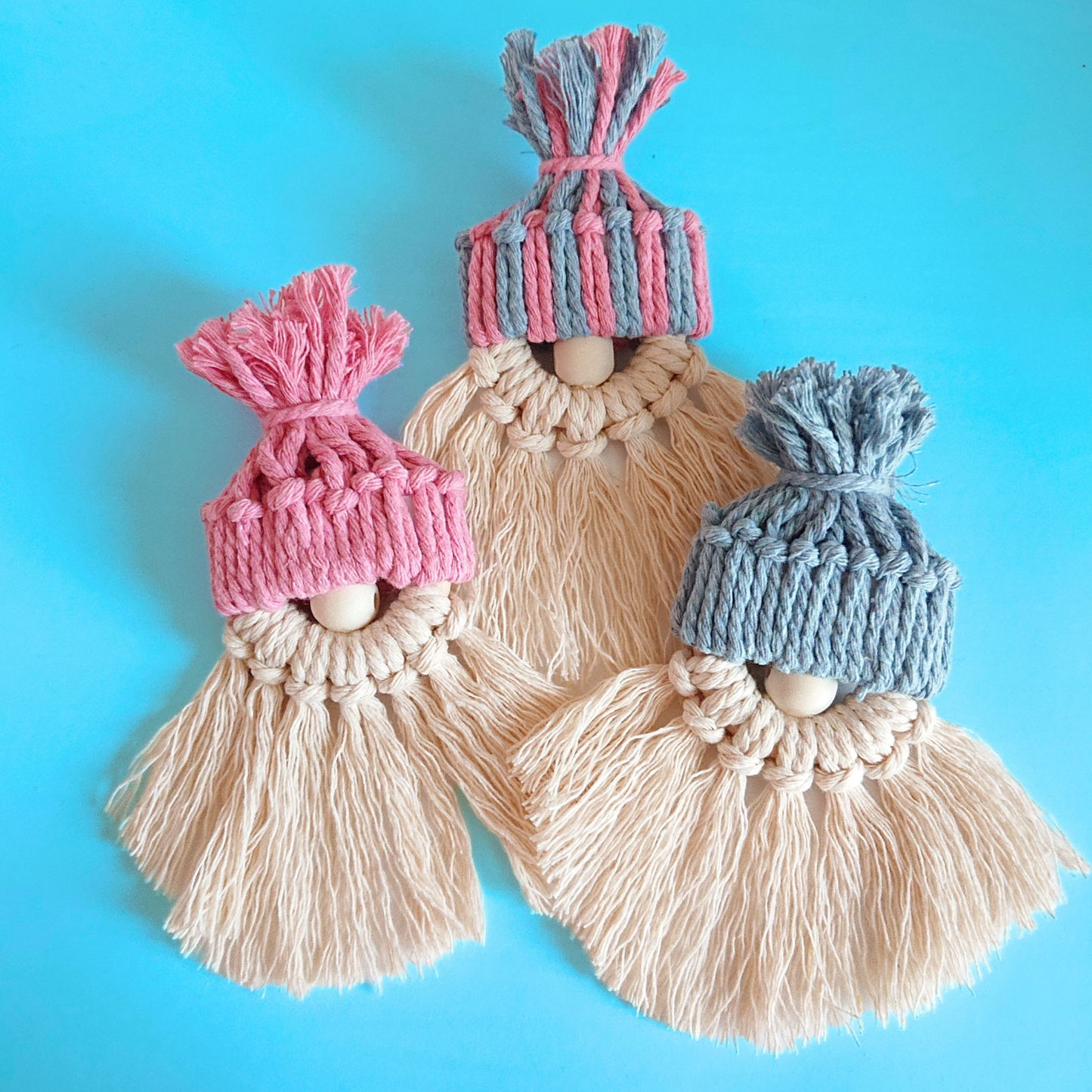 Set of 10 - Macrame Pixies