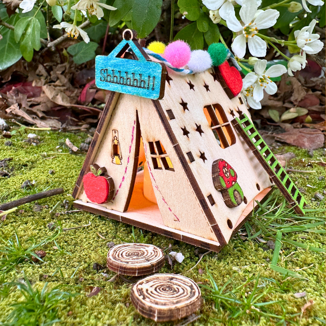 miniature display tent Mini Tent Nightlight – The Make Company