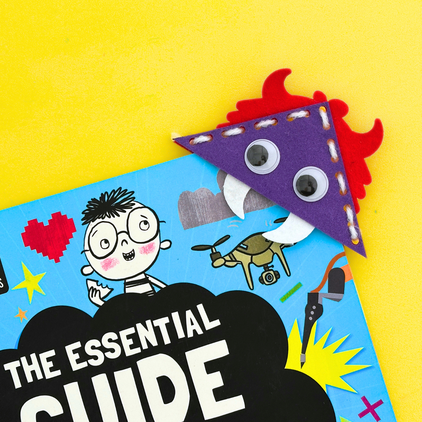 Set of 10 - Monster Bookmark
