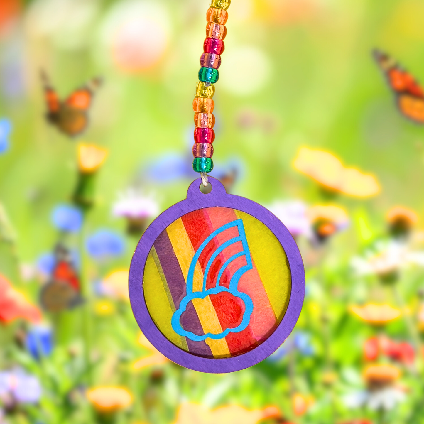 Set of 10 - Rainbow Sun Catcher