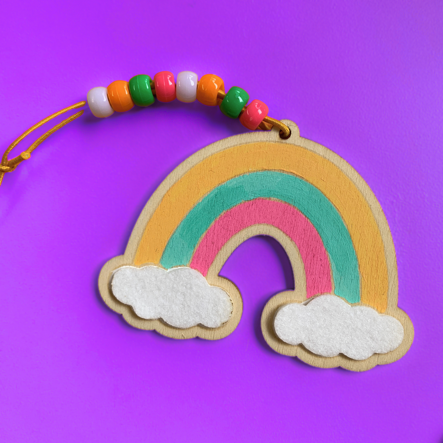 Set of 10 - Rainbow Charm