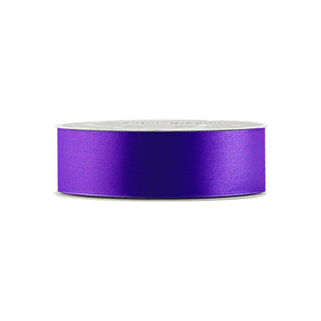 2cm dark purple satin ribbon
