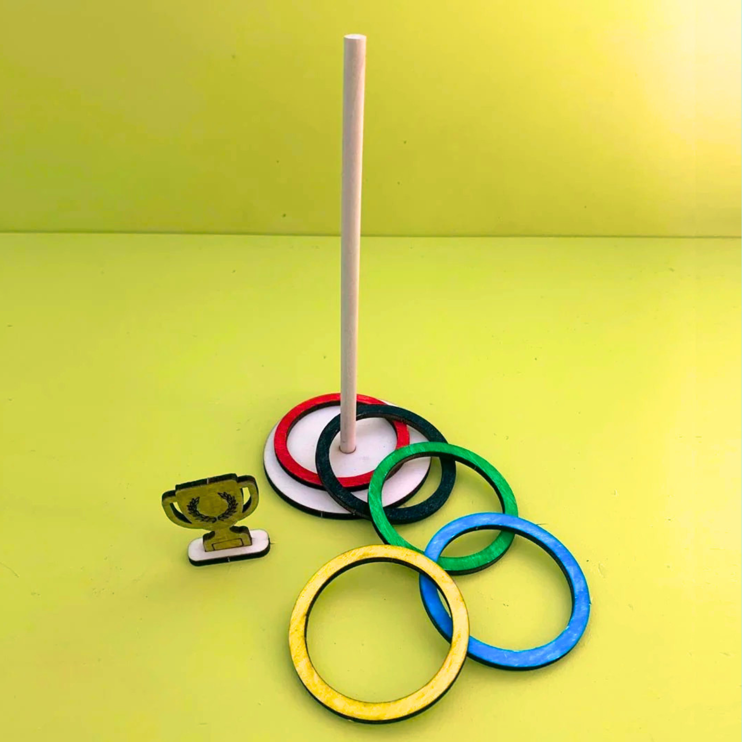 Set of 10 - Ring Toss Sports Craft