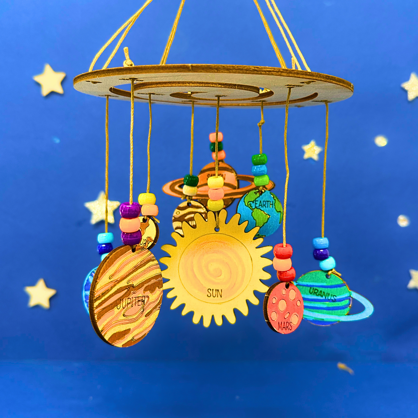 Set of 10 - Solar System Mobile