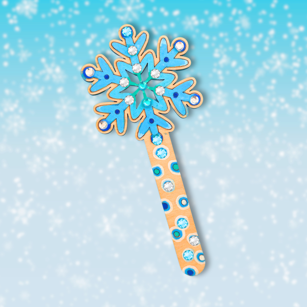 Set of 10 - Snowflake Wand
