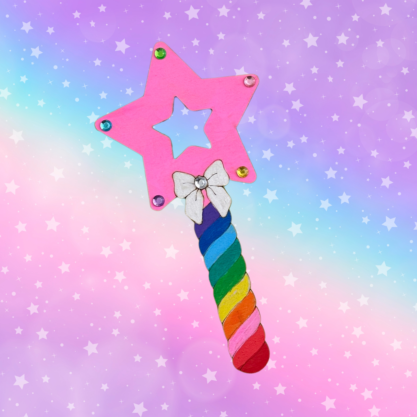 Set of 10 - Fairy Star Wand
