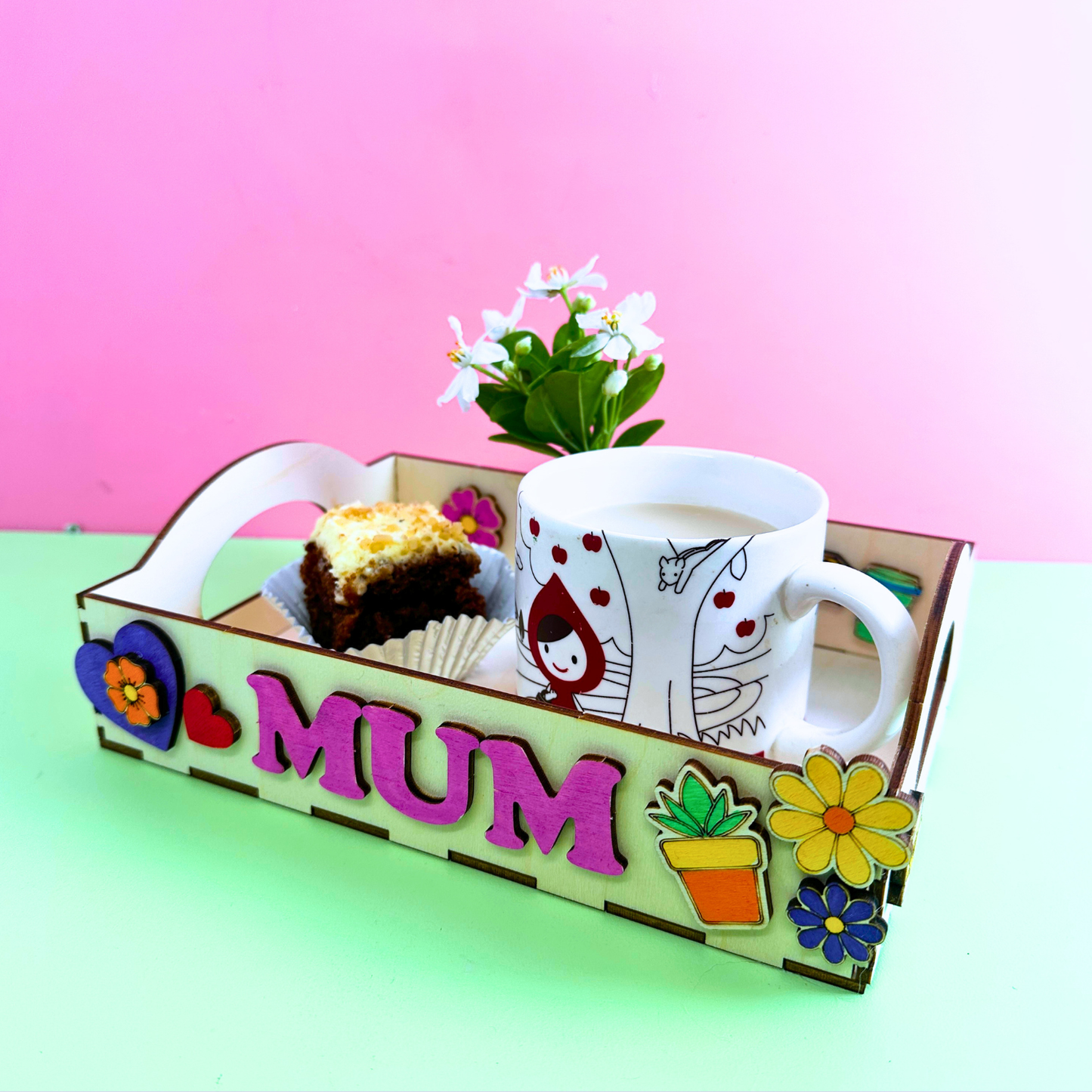 Set of 10 - Tea Tray