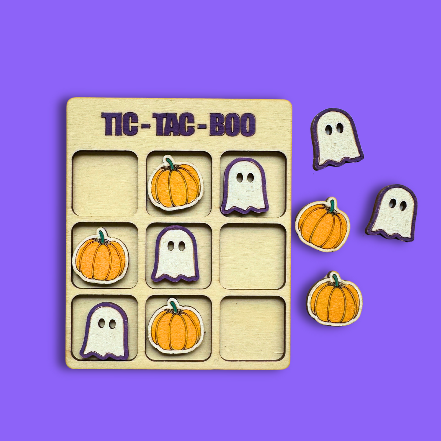 Set of 10 - Tic Tac Boo