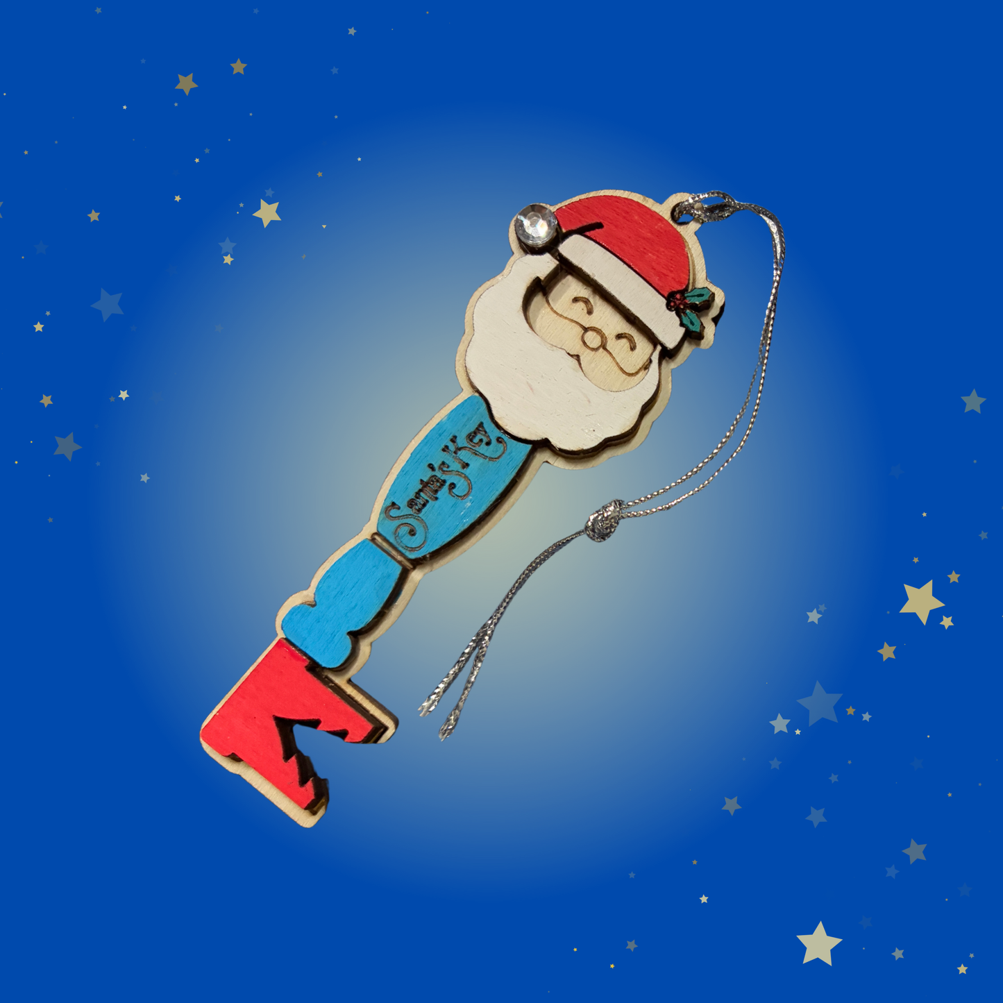 Set of 10 - Santa Key