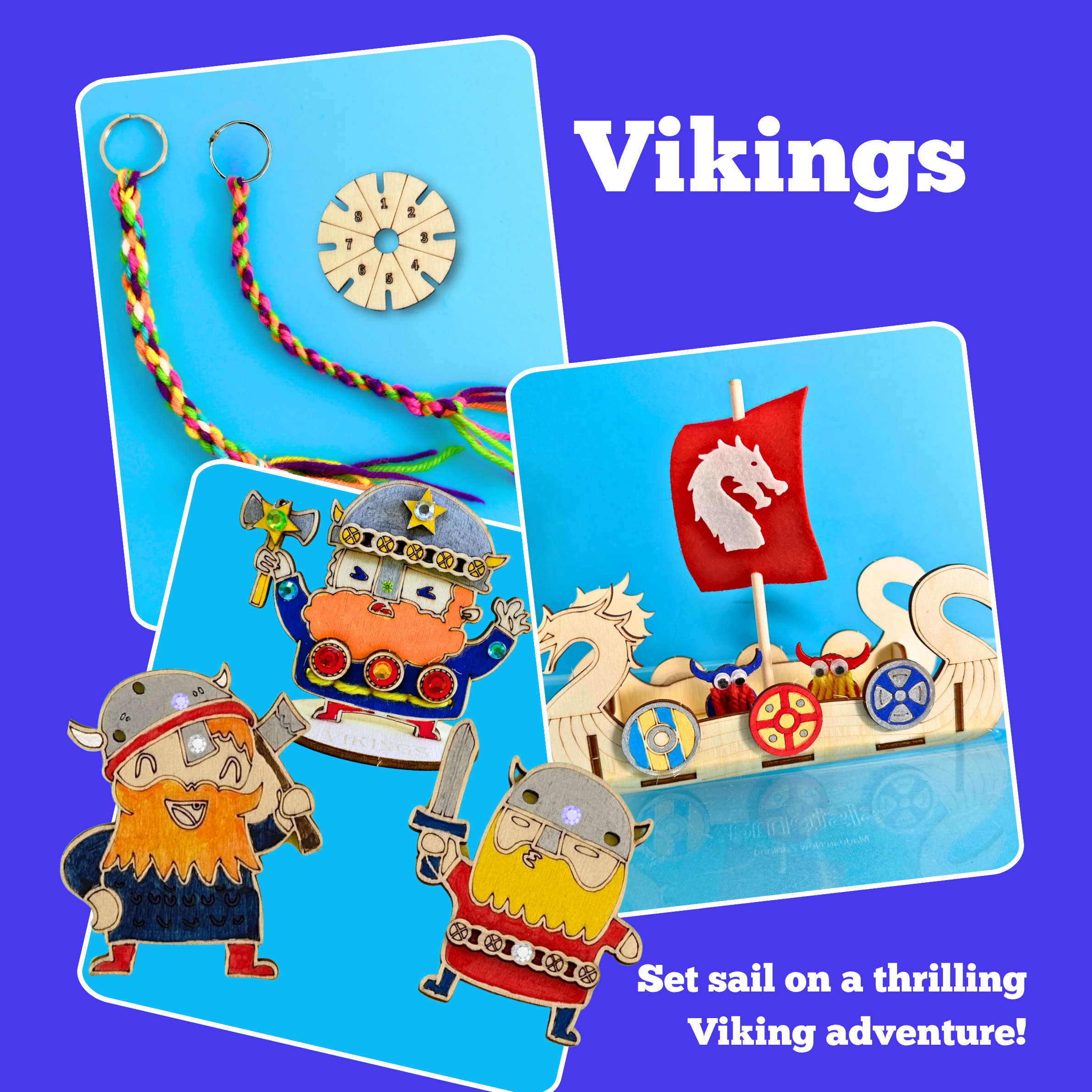 Vikings Full Day Group Activity Pack – The Make Company