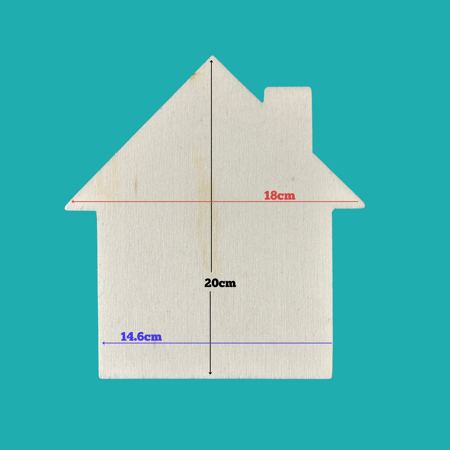 Basic House Wood Shape