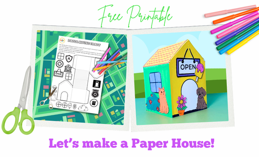 Build Your Own Mini Neighbourhood – Free Printable Craft