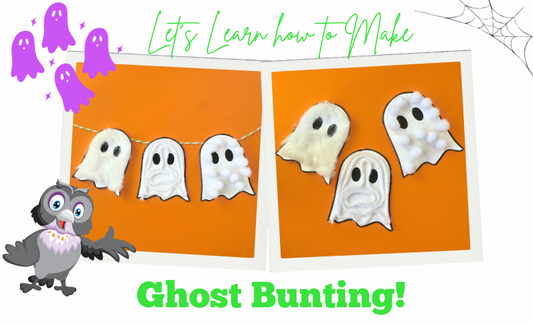 Let's make Ghost Bunting!