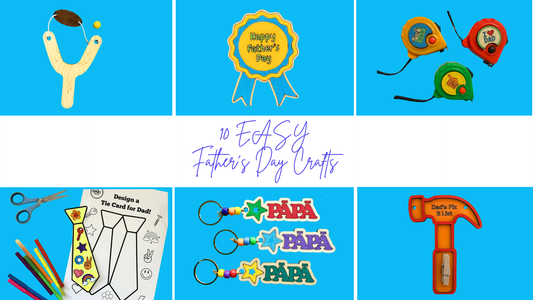 10 Easy Fathers Day Crafts