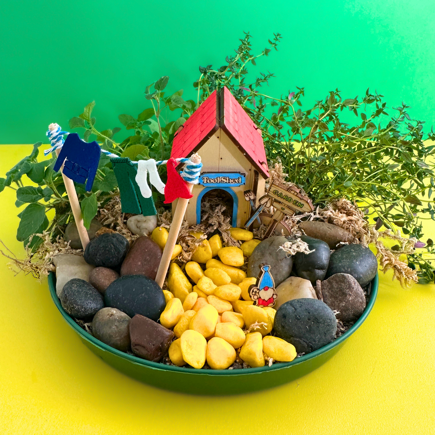 Garden Tool Shed Terrarium