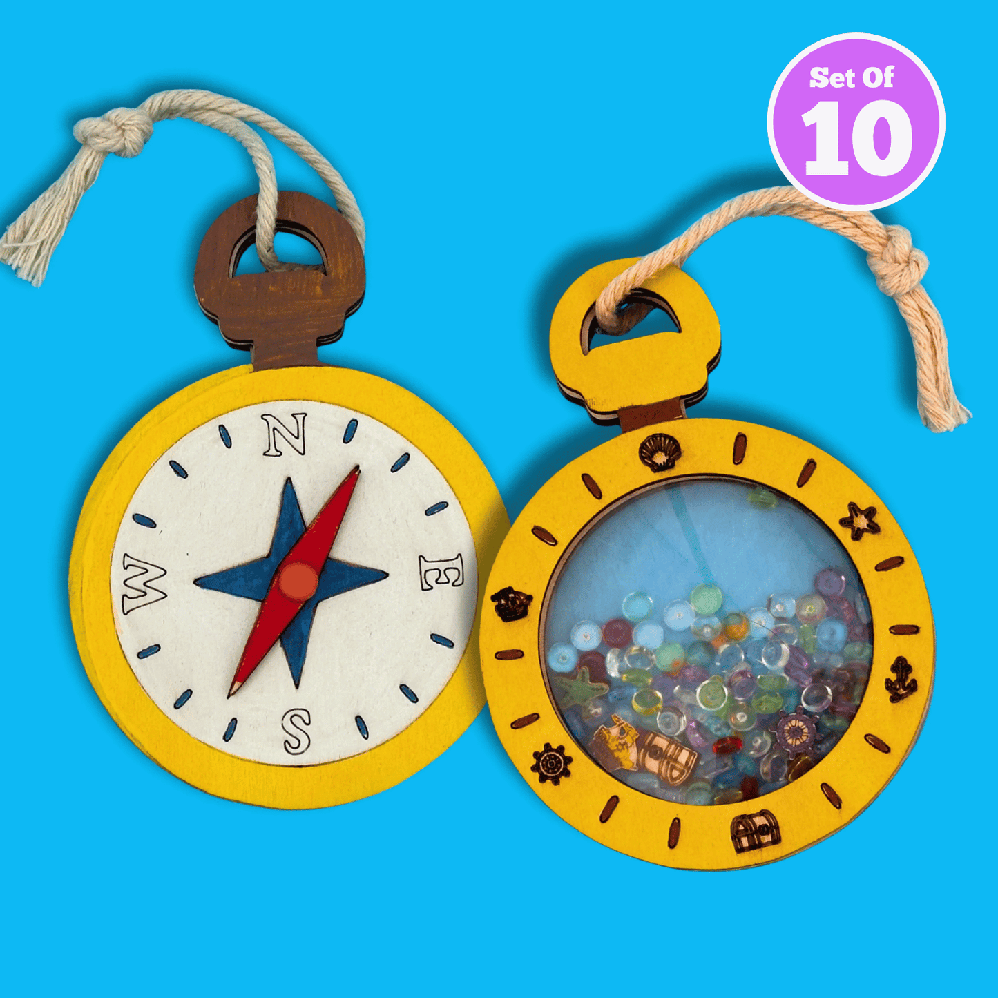Set of 10 - I Spy Compass