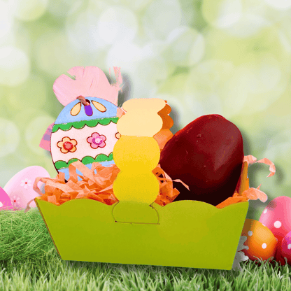 Set of 10 - Easter Card Basket