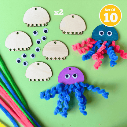 Set of 10 - Jellyfish