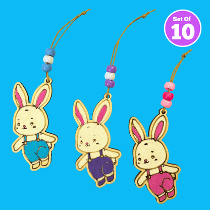 Set of 10 - Bunny Charms
