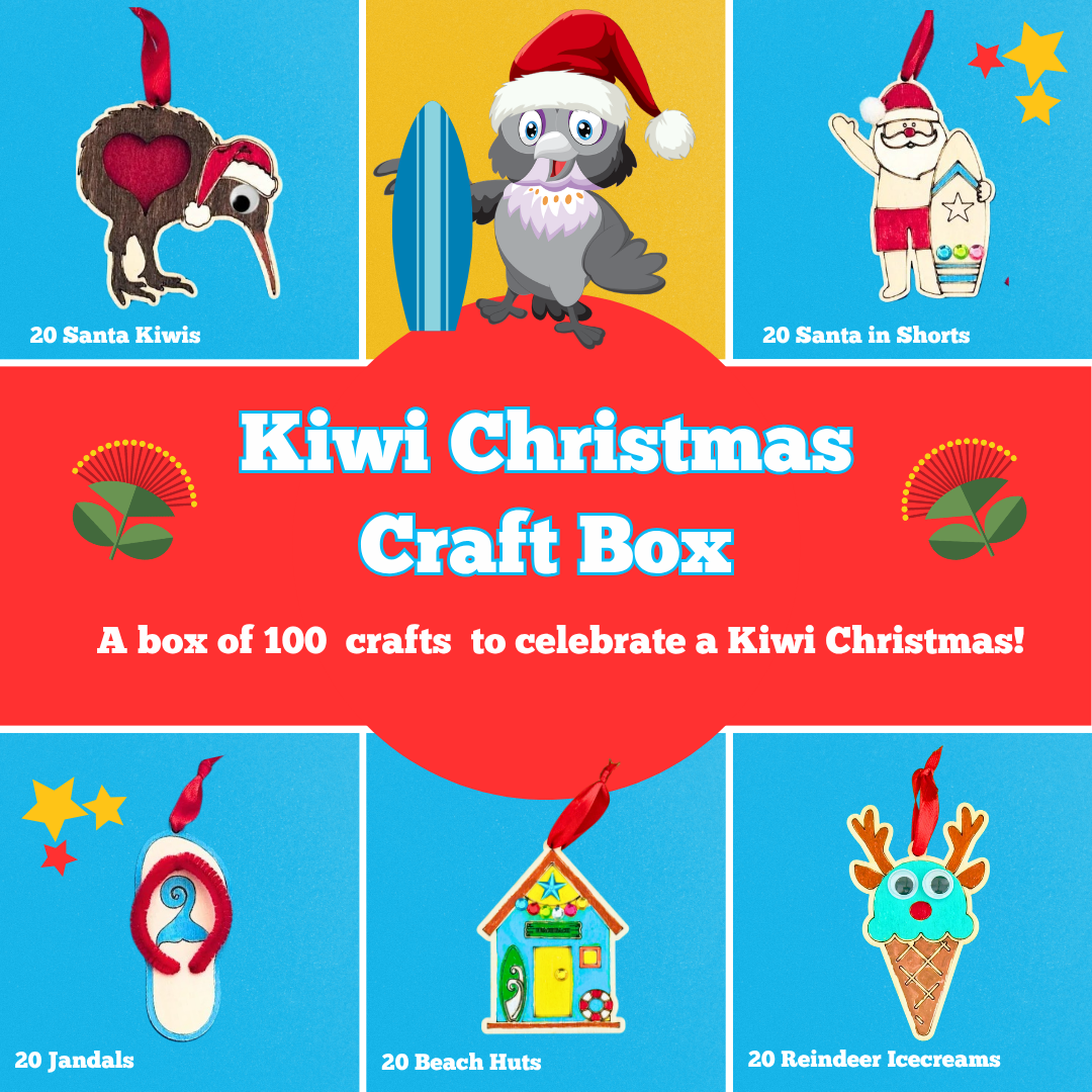Kiwi Christmas 100 Craft Box