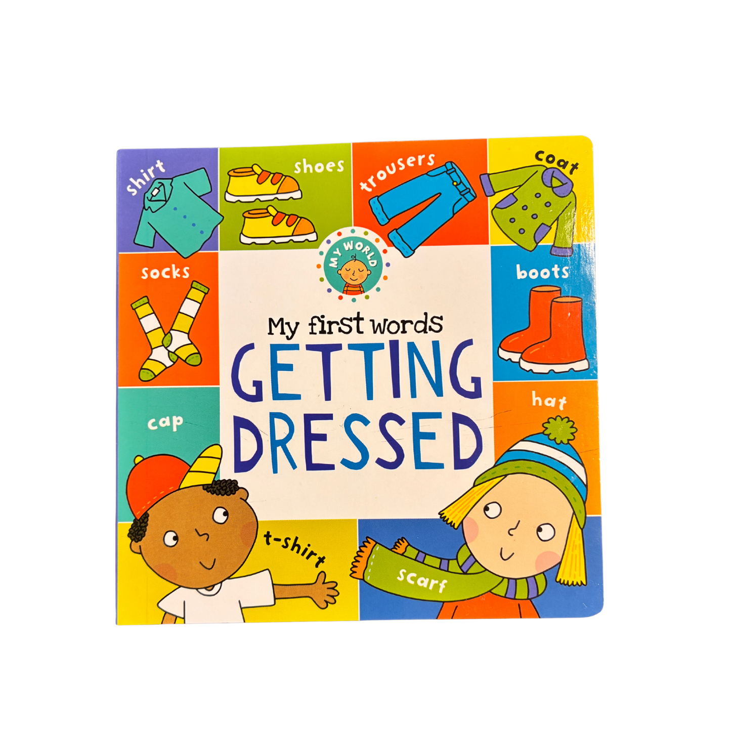 SALE- Getting Dressed My first words