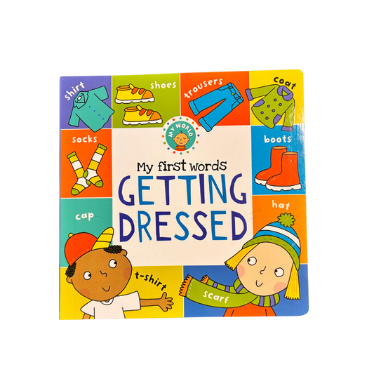 SALE- Getting Dressed My first words