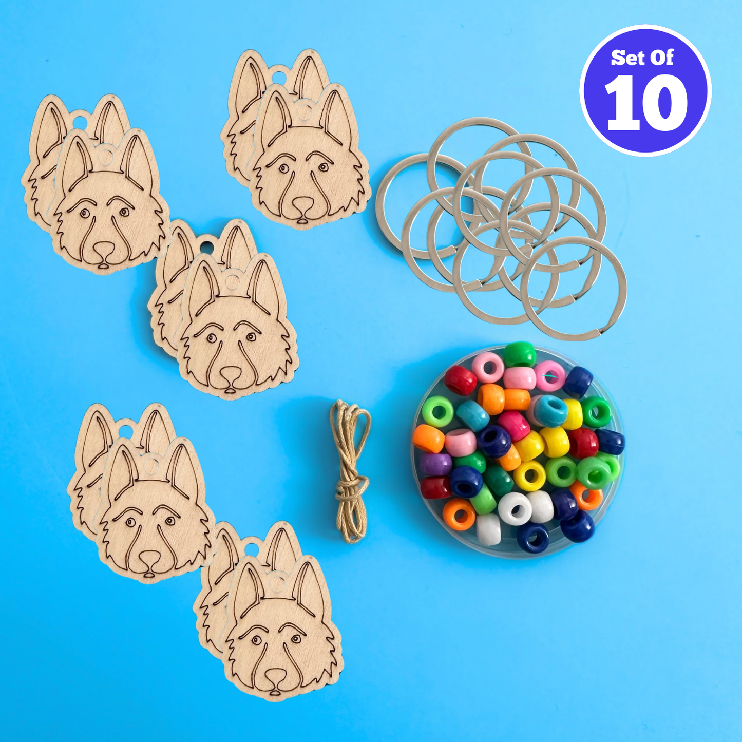 Husky Bag Charm