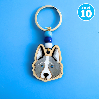 Husky Bag Charm