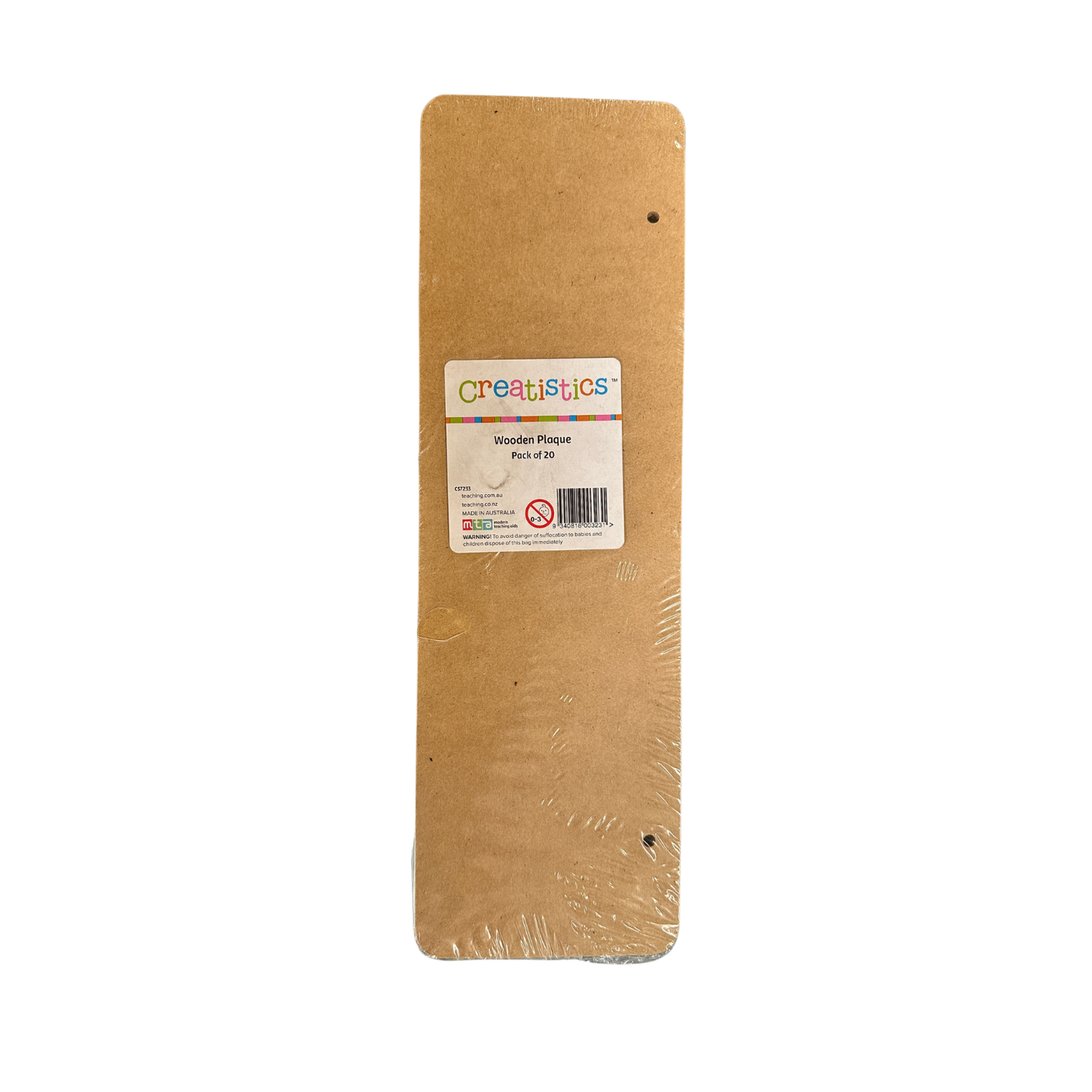 Wooden Plaques - pack of 20