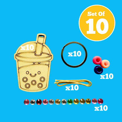 Set of 10 - Bobo Tea Bag Charms