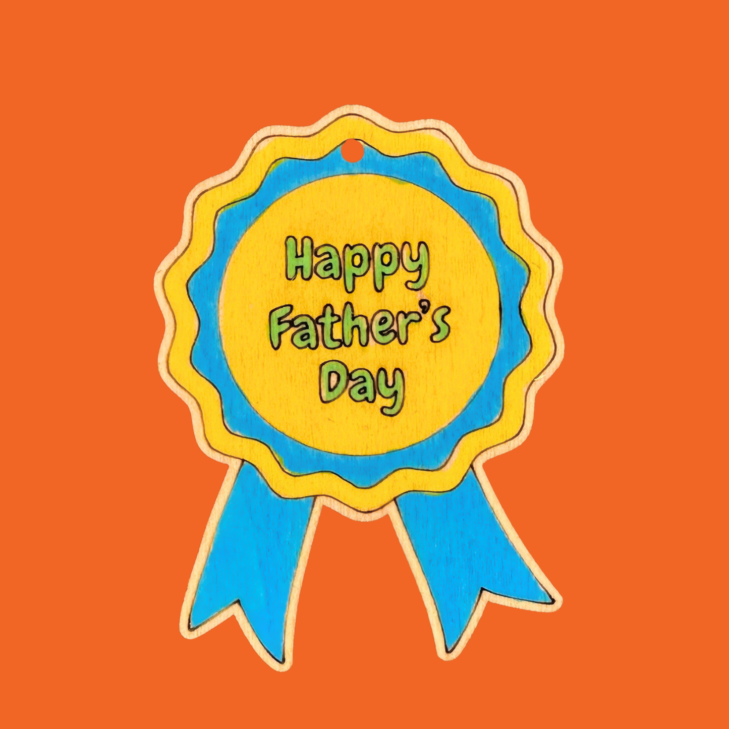 Set of 10 - Happy Father's Day Badge