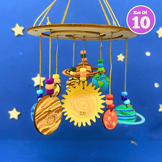 Set of 10 - Solar System Mobile
