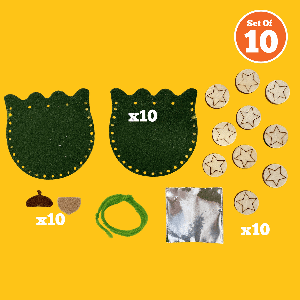 Set of 10 - Coin Pouch