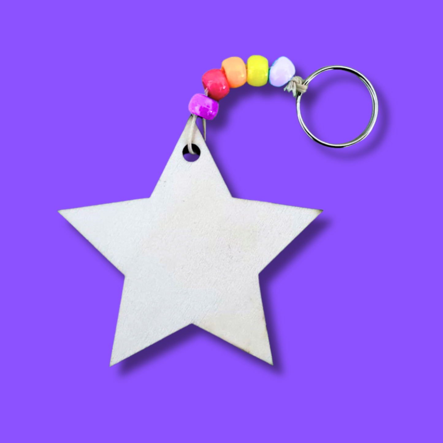 Set of 10 - Star Keyring