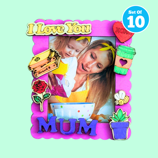 Mum Photo Frame - Set of 10