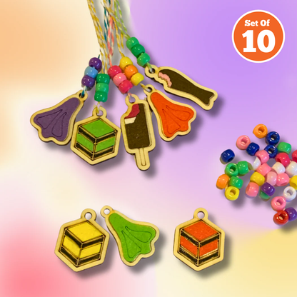 Set of 10 - Candy Charms