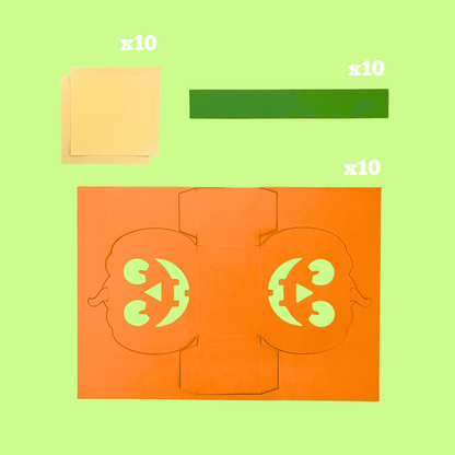 Set of 10 -  Halloween Basket